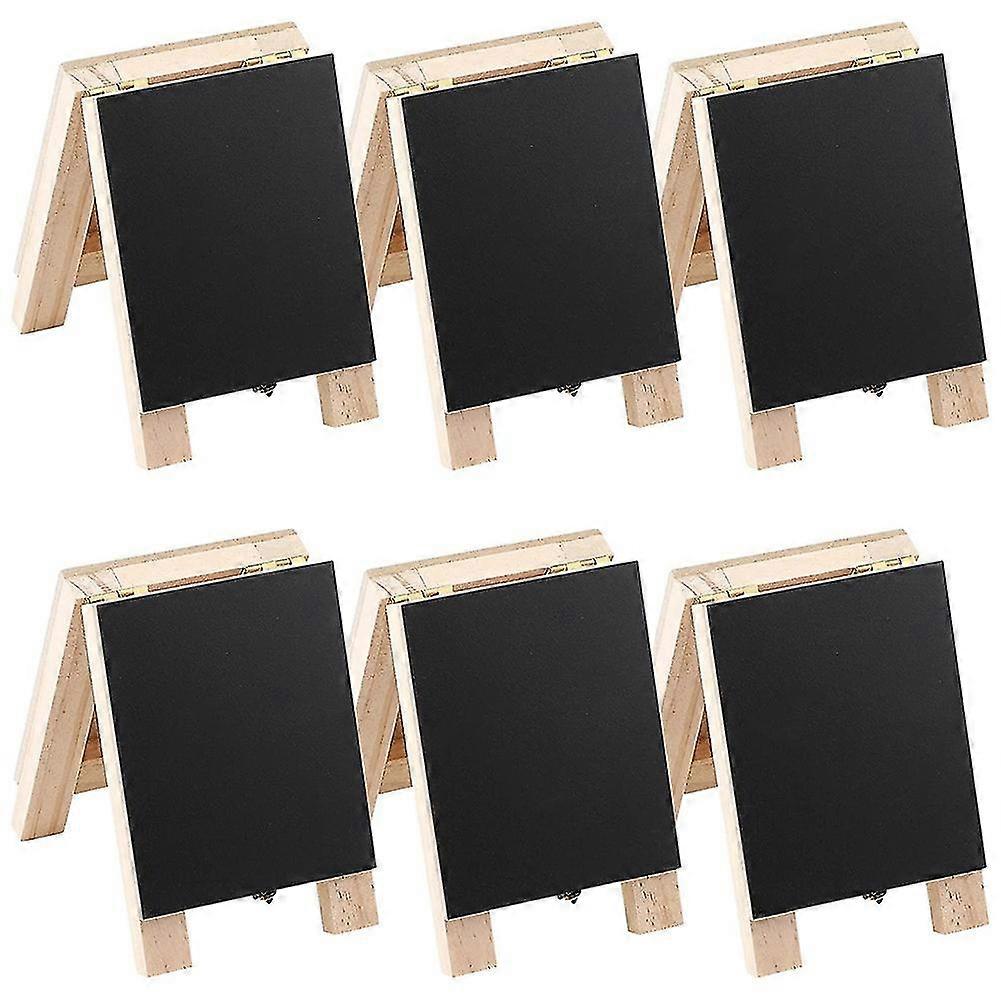 with Frame,Wooden Chalkboard Message Blackboard Signs Double Sided Chalkboard for Table Number Par