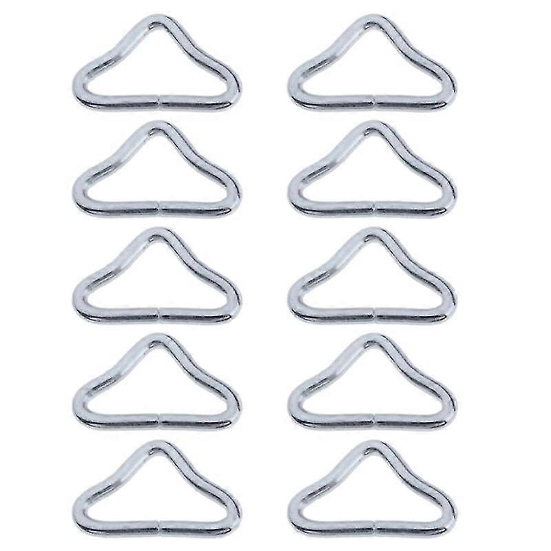 10pcs/pack Trampoline Mat Triangle Rings Buckle Universal Fit Ring V-rings