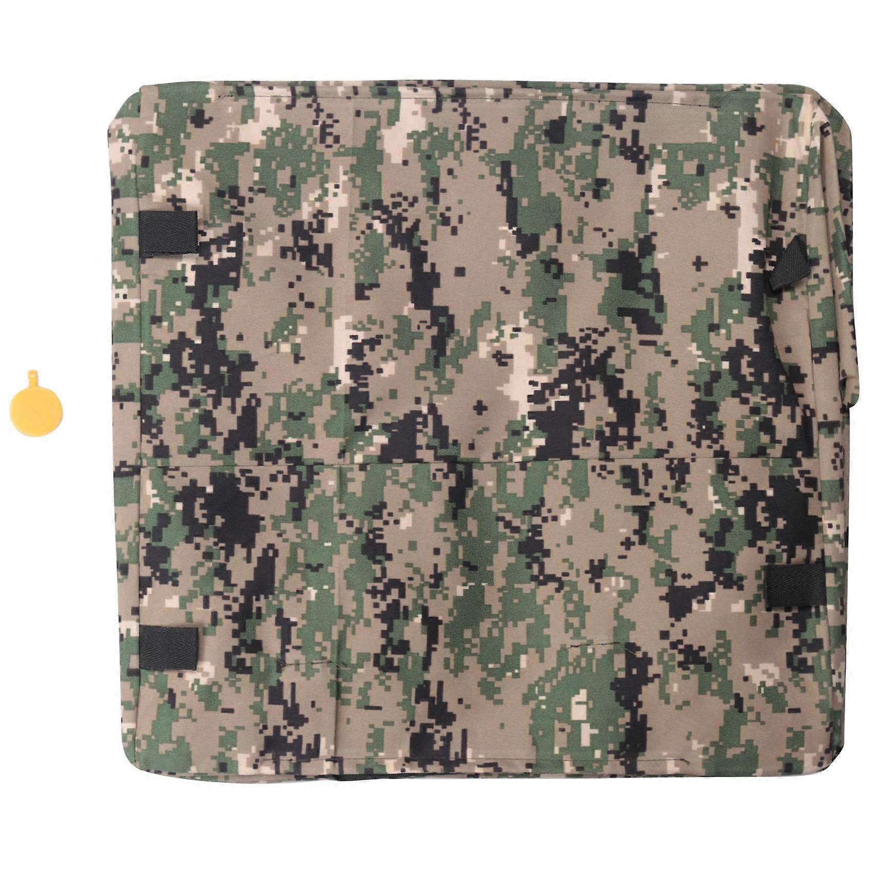 Foldable Target Box Aim Practice Tool Sling Shot Recycle Archery Target Case with Silicone Target B