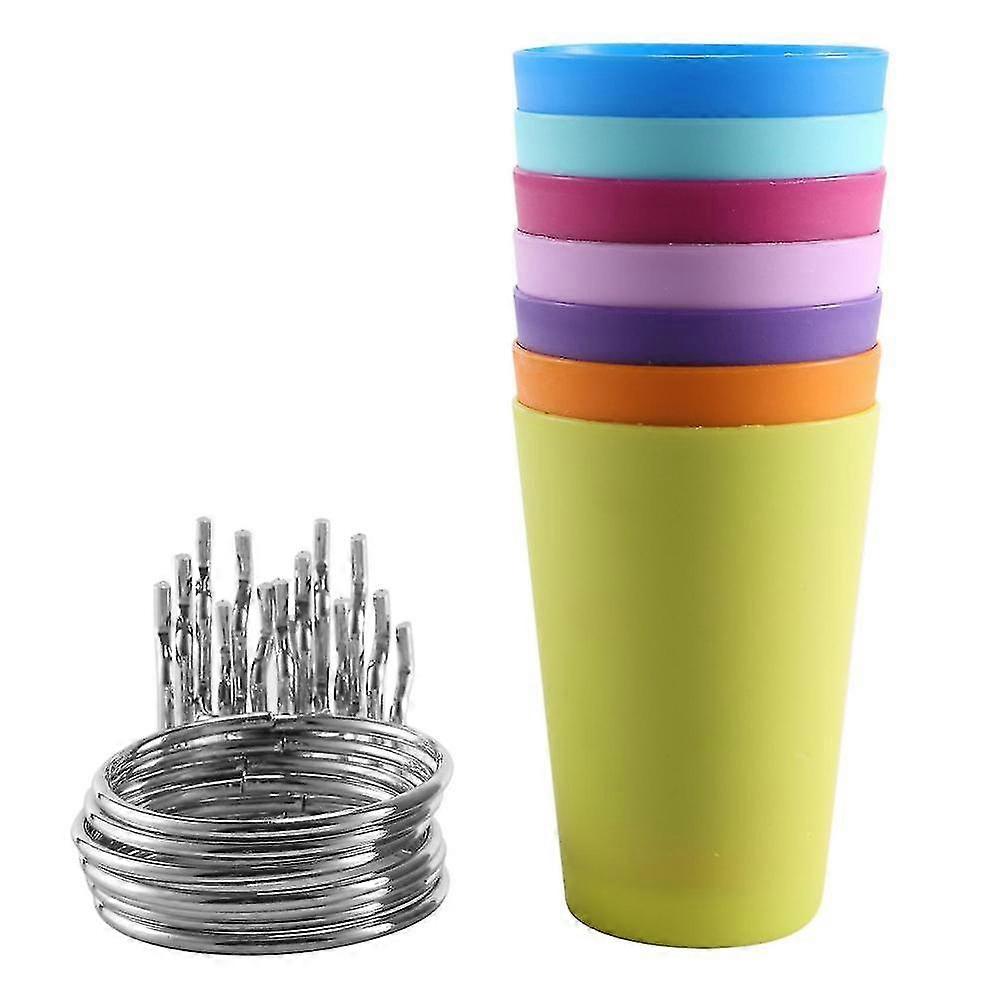 7 Sets Pegboard Bins With Rings Ring Style Pegboard Hooks With Pegboard Cups Pegboard Cup Holder Ac