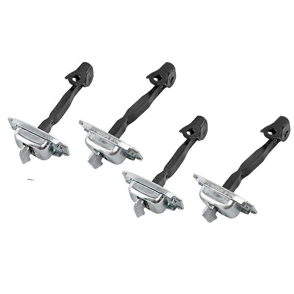4PCS Car Door Stopper Check Strap Limiter for - - 2004-2015 for Fortuner 2005-2015