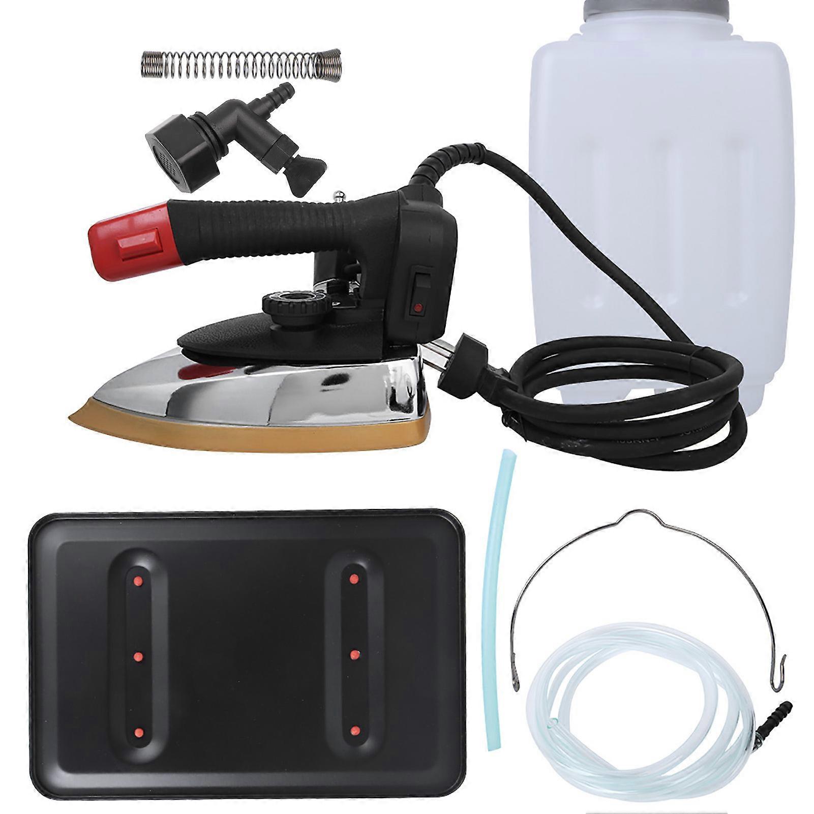 Bottle Type Steam Iron Industrial Titanium Base Plate for Curtain 1200W
