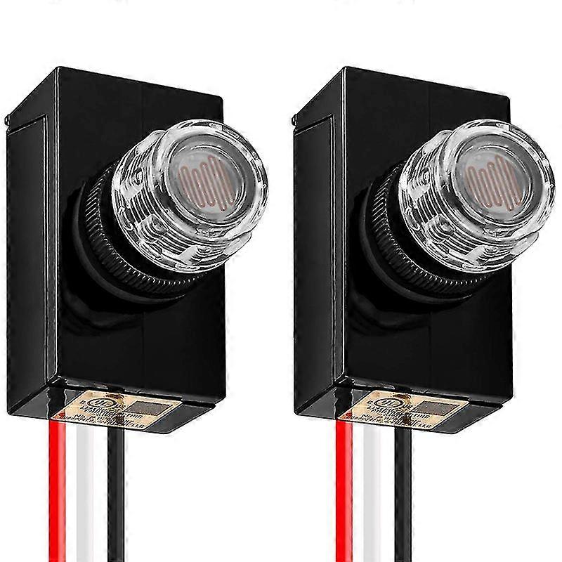 Photoelectric Switch Automatic Dusk to Photoelectric Sensor, Suitable compatible with Most Hard-Wire