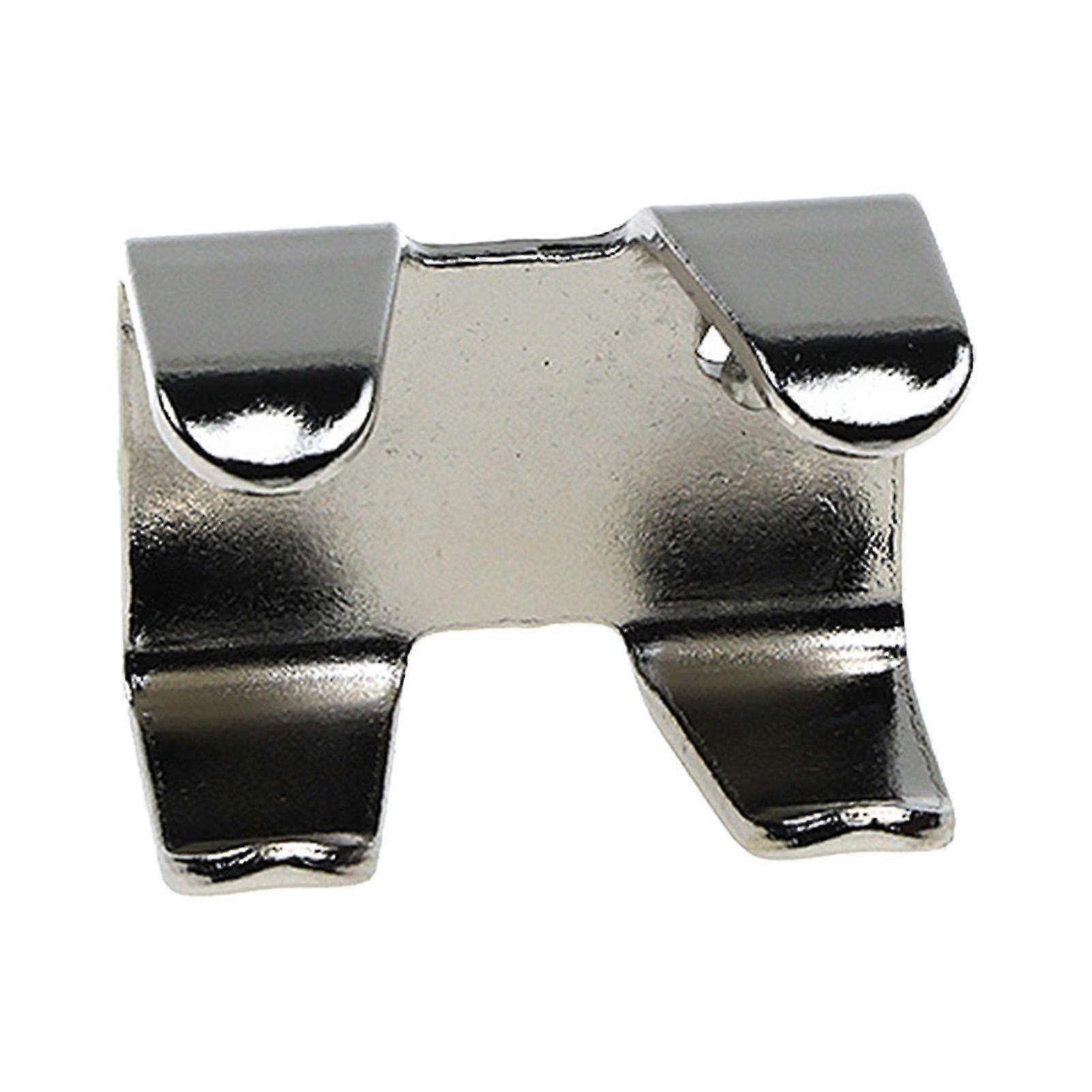 Bloqueurs à double corde, corde à clips métalliques, fer à attacher de 27 mm avec cordon de cordes torsadés ou tressées nickelisés