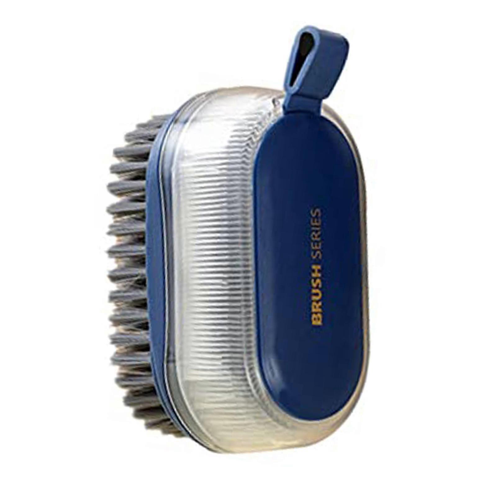 Double-Sided Cleaning Brush with Durable Non-Slip Handle for Interior and Exterior Dirties