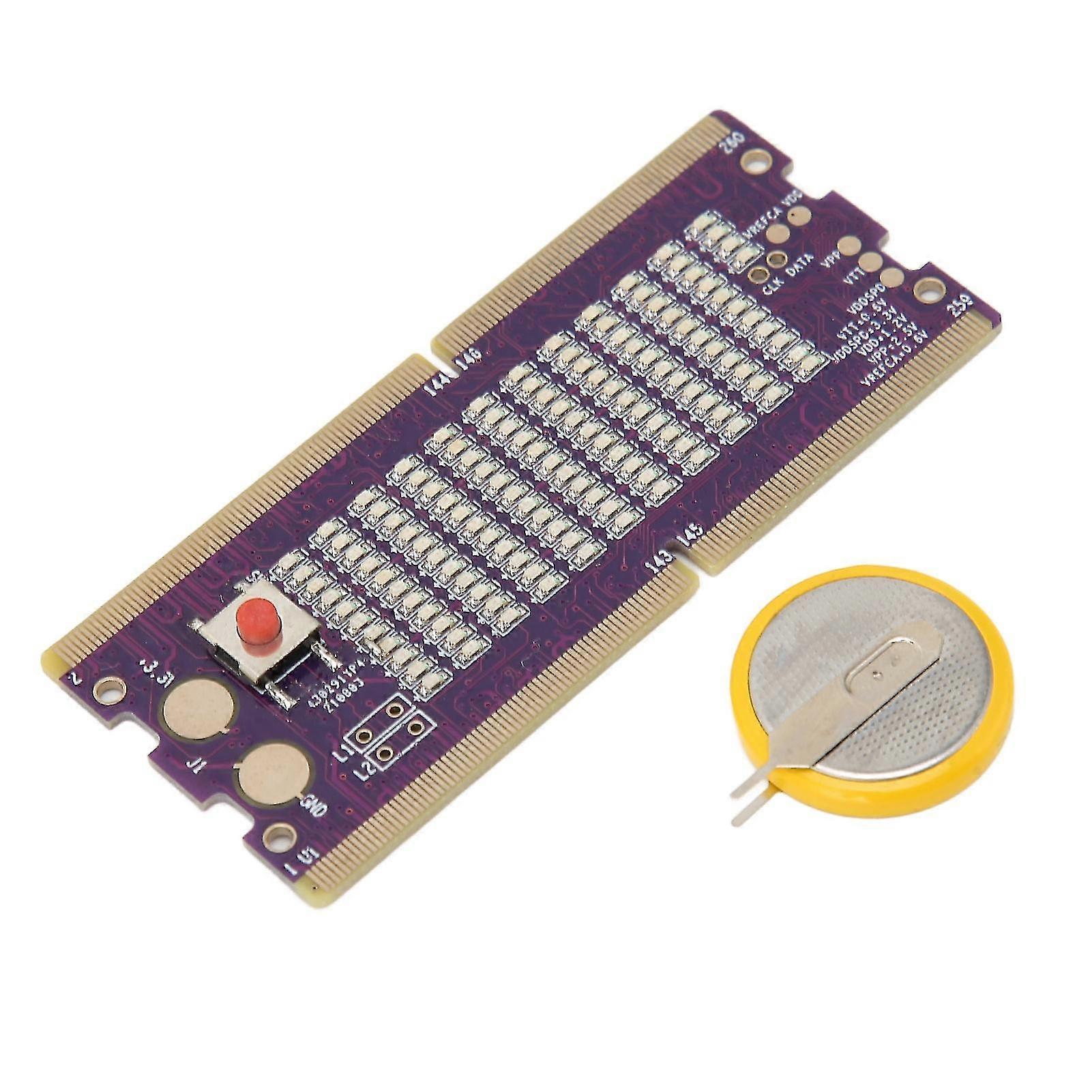 Laptop Ddr4 Tester Both Ways Use Safety Design Excellent Performance Notebook Motherboard Memory Test Card