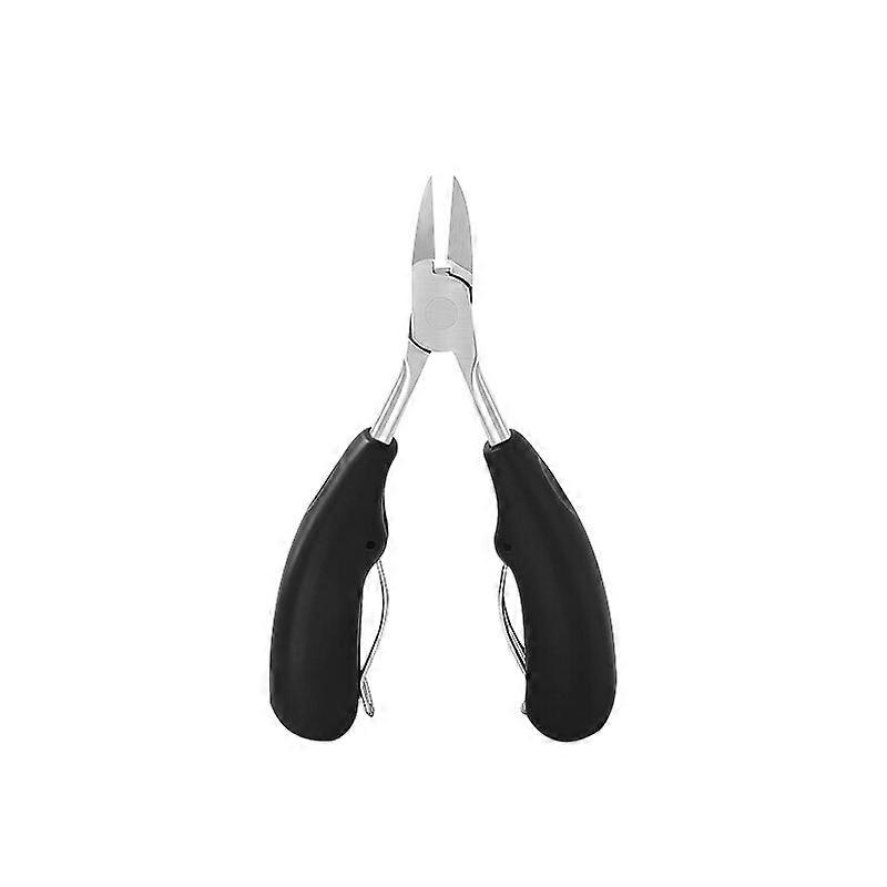 Stainless Steel Folding Dead Skin Pedicure Manicure Double Spring Inlay Occult Pliers