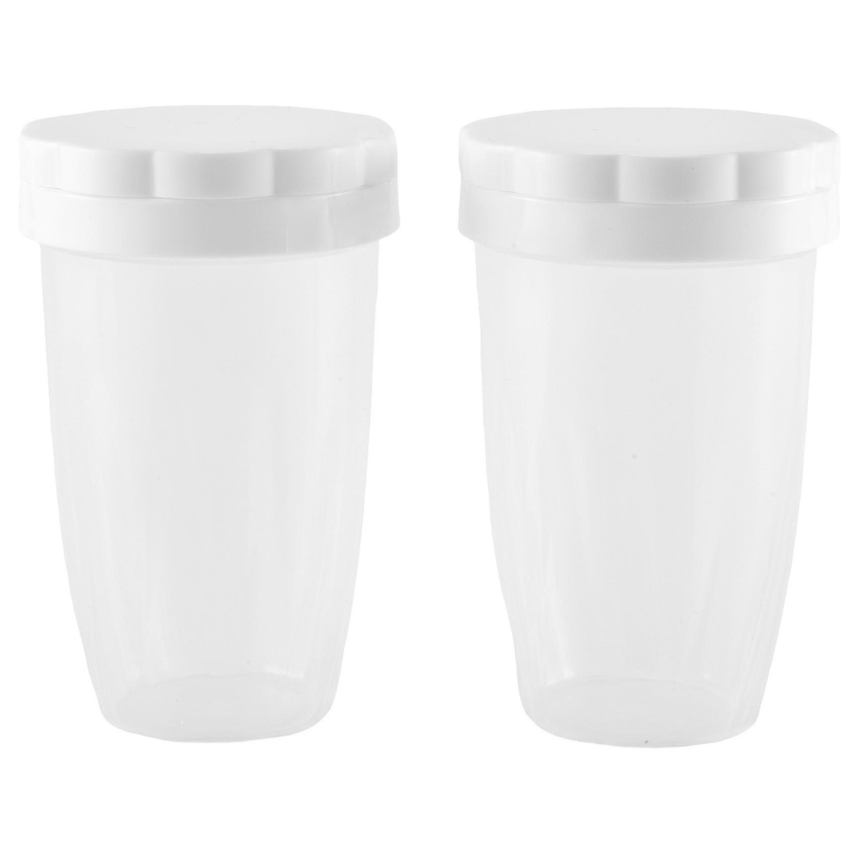 2 Pcs Icing Sugar Shaker Flour Shaker With Lid For Cocoa Shaker Flour Spice Cake Baking Flour Sieve