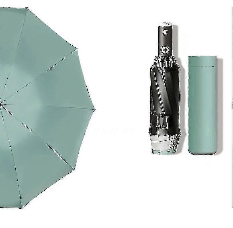 Umbrella With Led Light, Fully Automatic Aluminum Alloy Reflective Side Umbrella