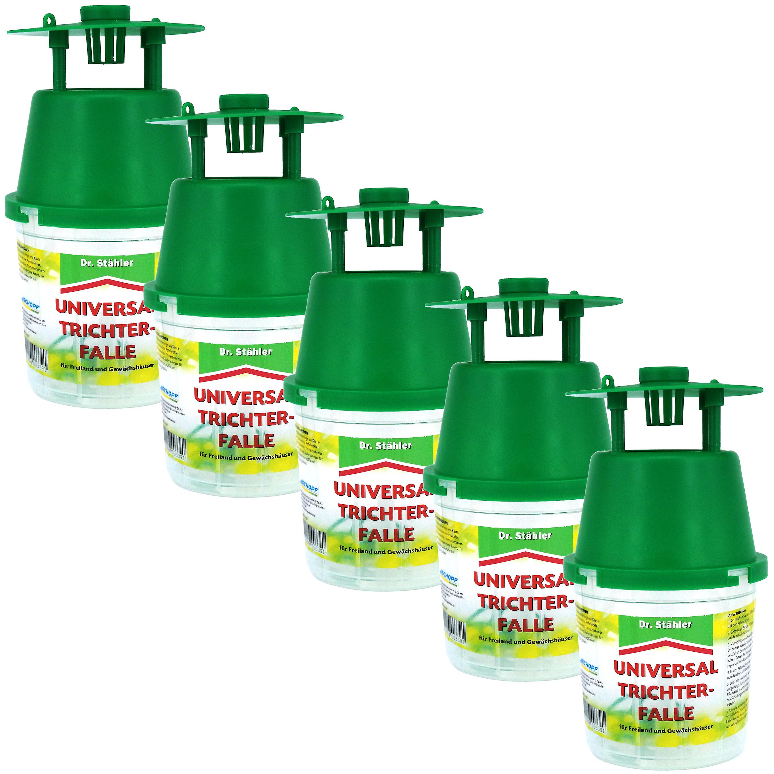5 x DR. STÄHLER universal hopper trap, 1 piece