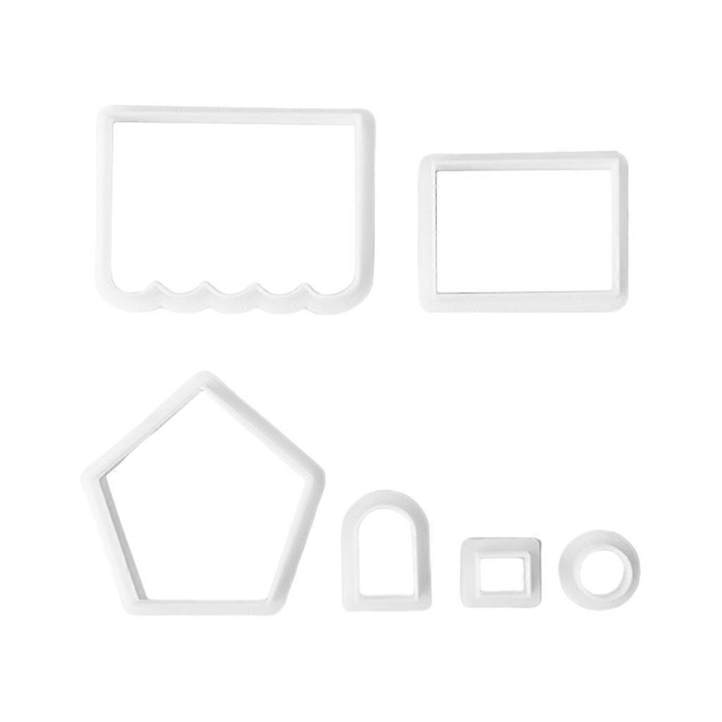 Plastic Material Cookie Cutters for Cookie Biscuit Baking 3D Gingerbread House