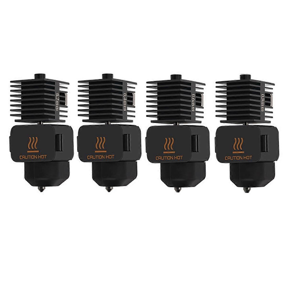 Hotend Kit for A1 Mini Nozzle Hot End Assembly 0.2/0.4/0.6/0.8mm Nozzle for A1 3D Printer Parts