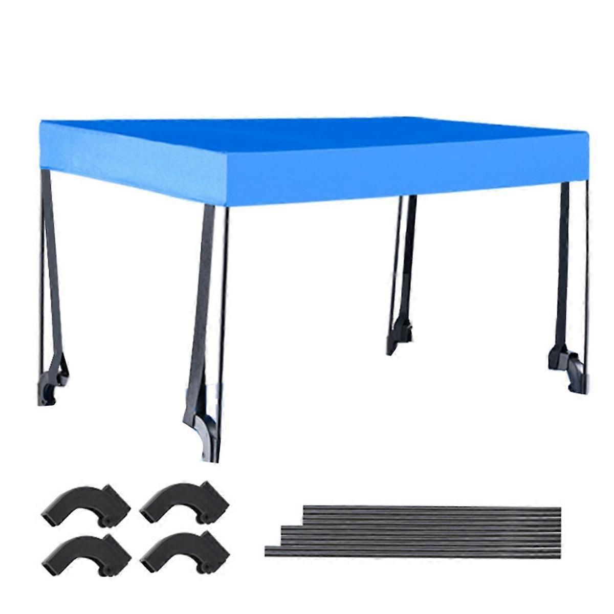 Removable Awning Canopy for Wagon Attachment Sun Shade Cover for 8 Inch Trolley Cart Tube PE Cloth