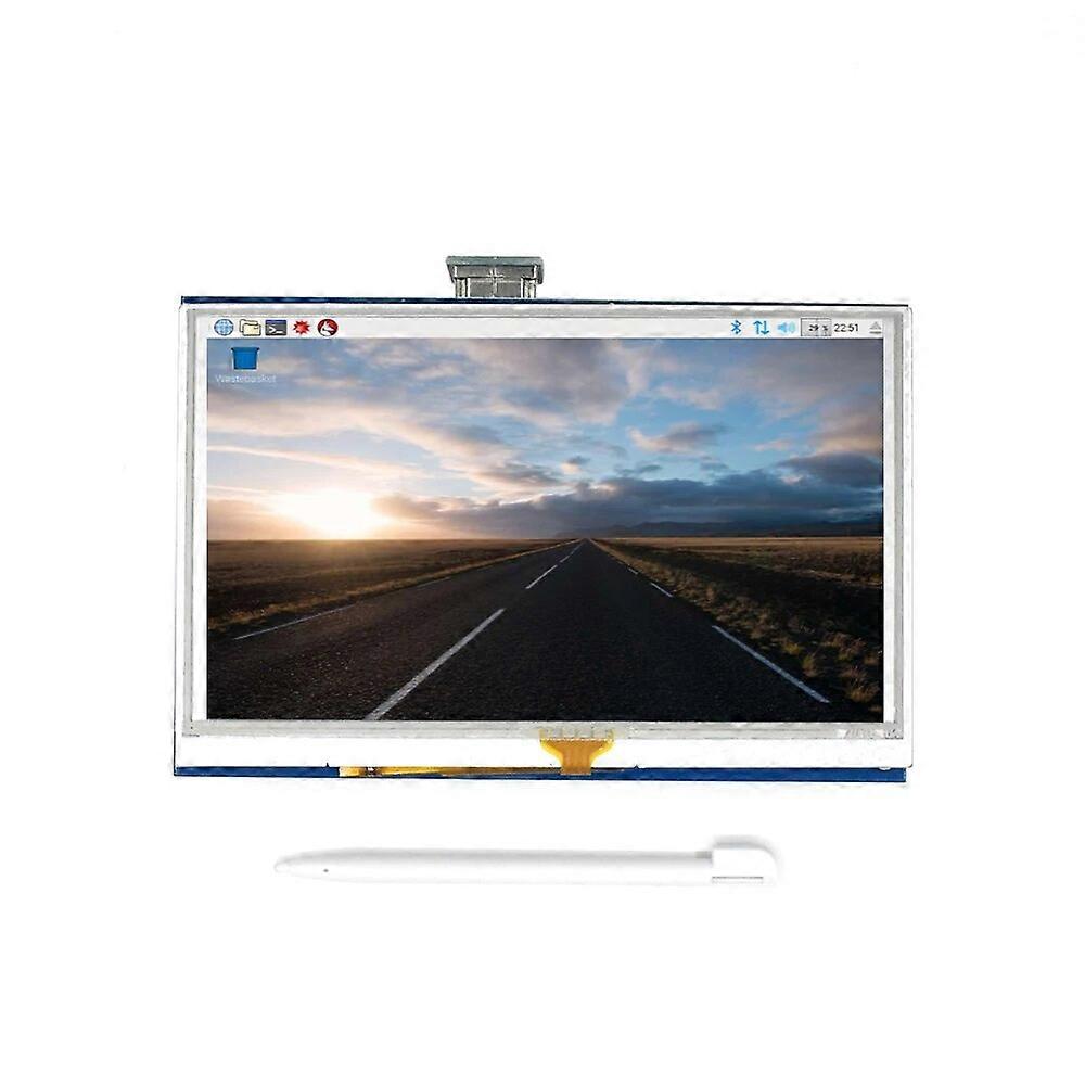 5 inch LCD HDMI Touch Screen Display TFT LCD Panel Module 800*480 for Banana Pi Raspberry Pi 4B Raspberry Pi 3 Model B / B+