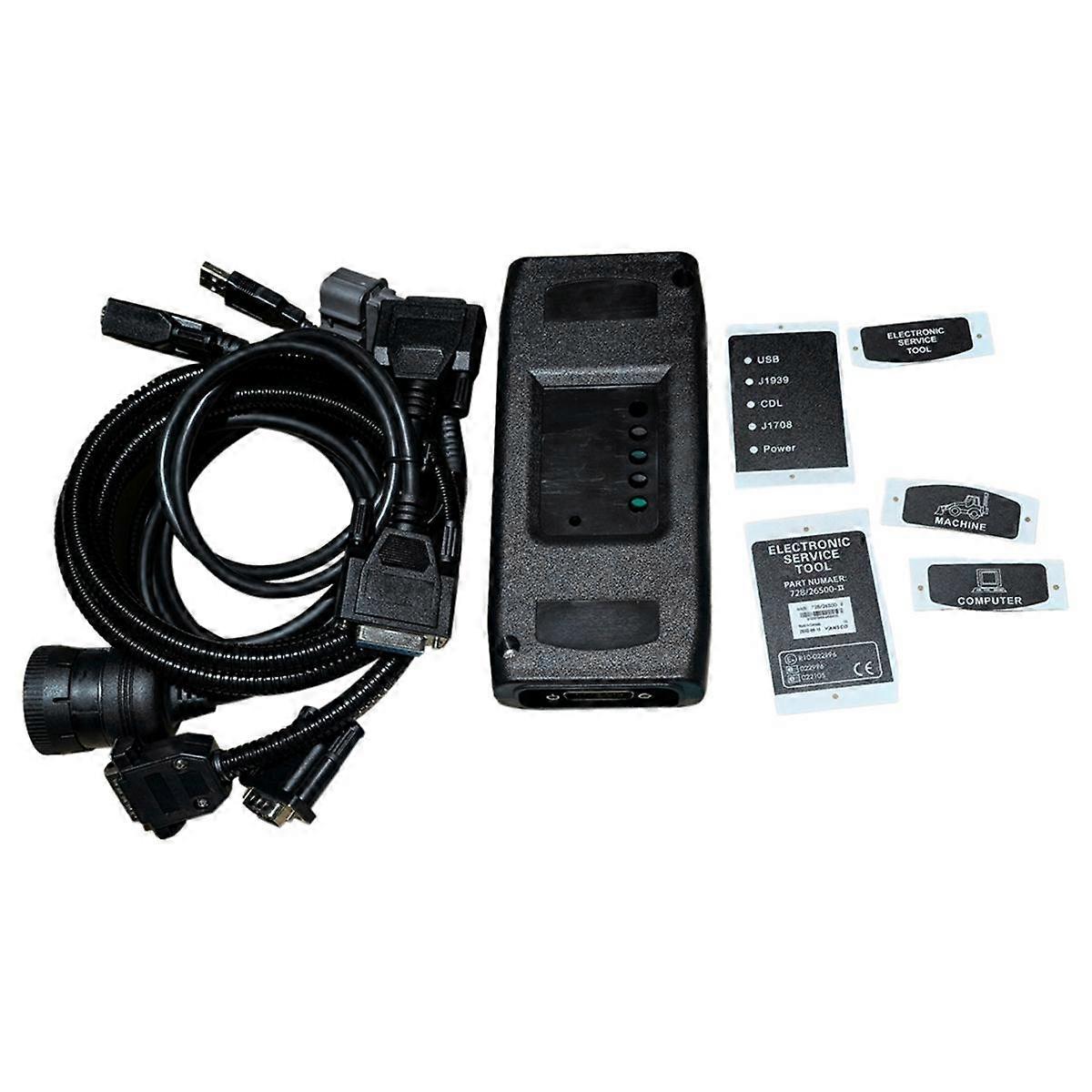 For DLA Interface Electronic Service Master 4 Excavator J1708 Heavy Duty Truck Master Scanner Diagn