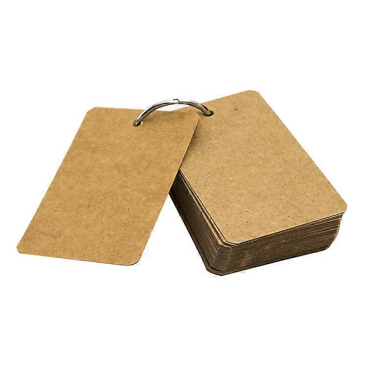 5PCS Mini Notebook Kraft Blank Page Pocket Notepad Flipbooks Small Notebbook