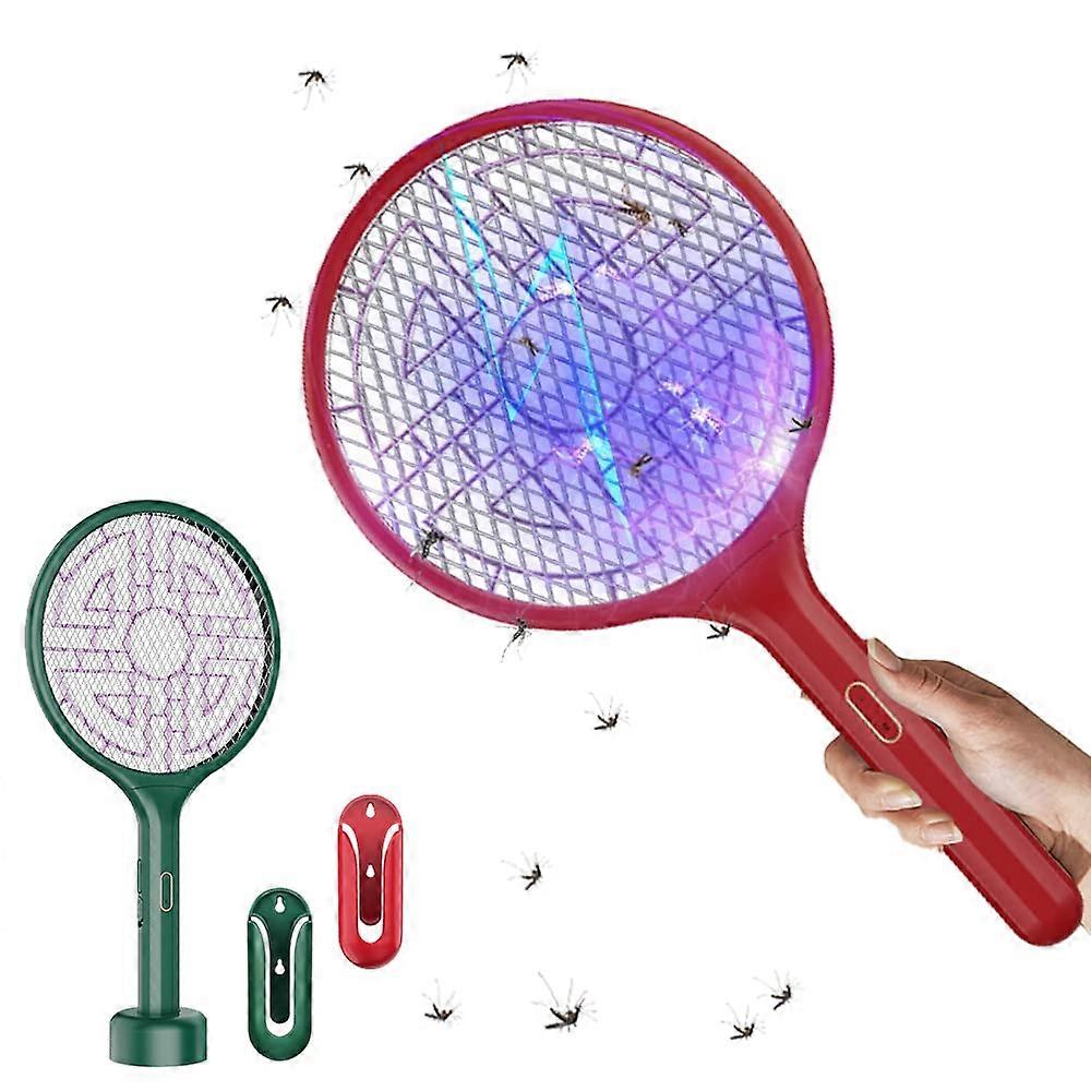 Mosquito Killer Racket, Usb Electric Insect Racket, 3 Layers Mesh Protection, Mo 