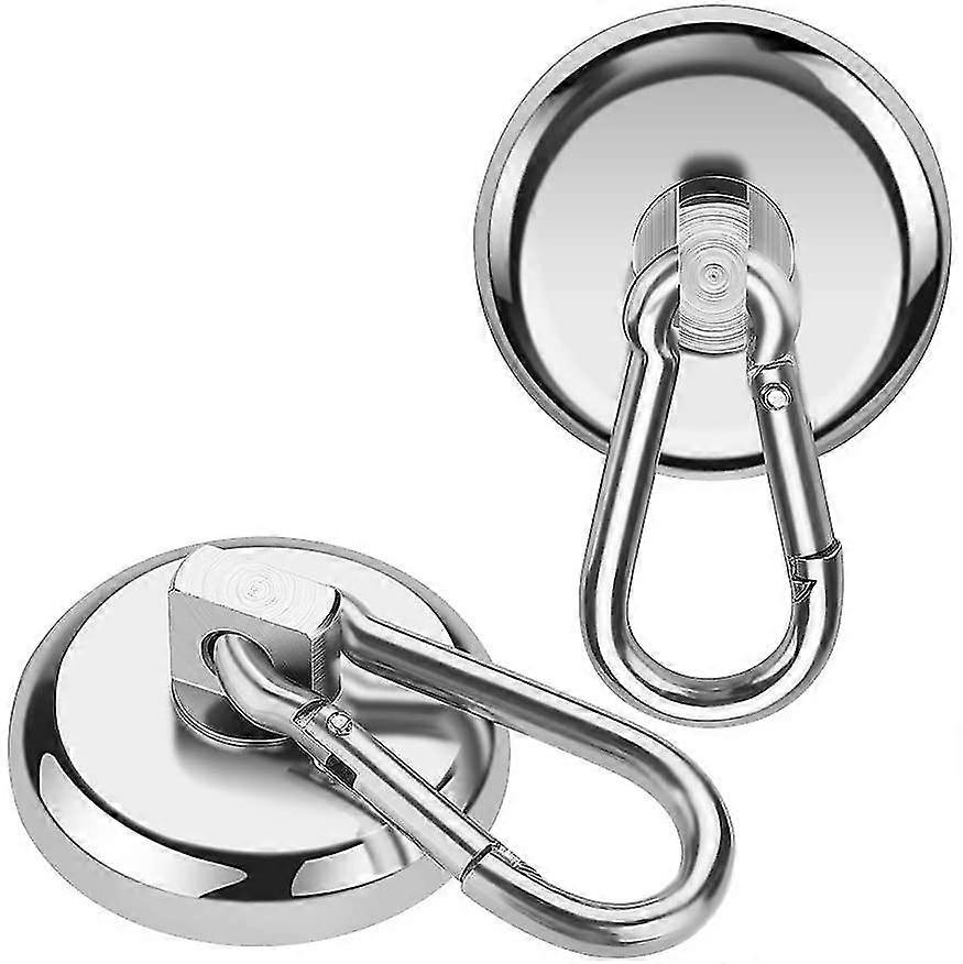 Detachable Carabiner With Magnetic Hooks 2 Pieces