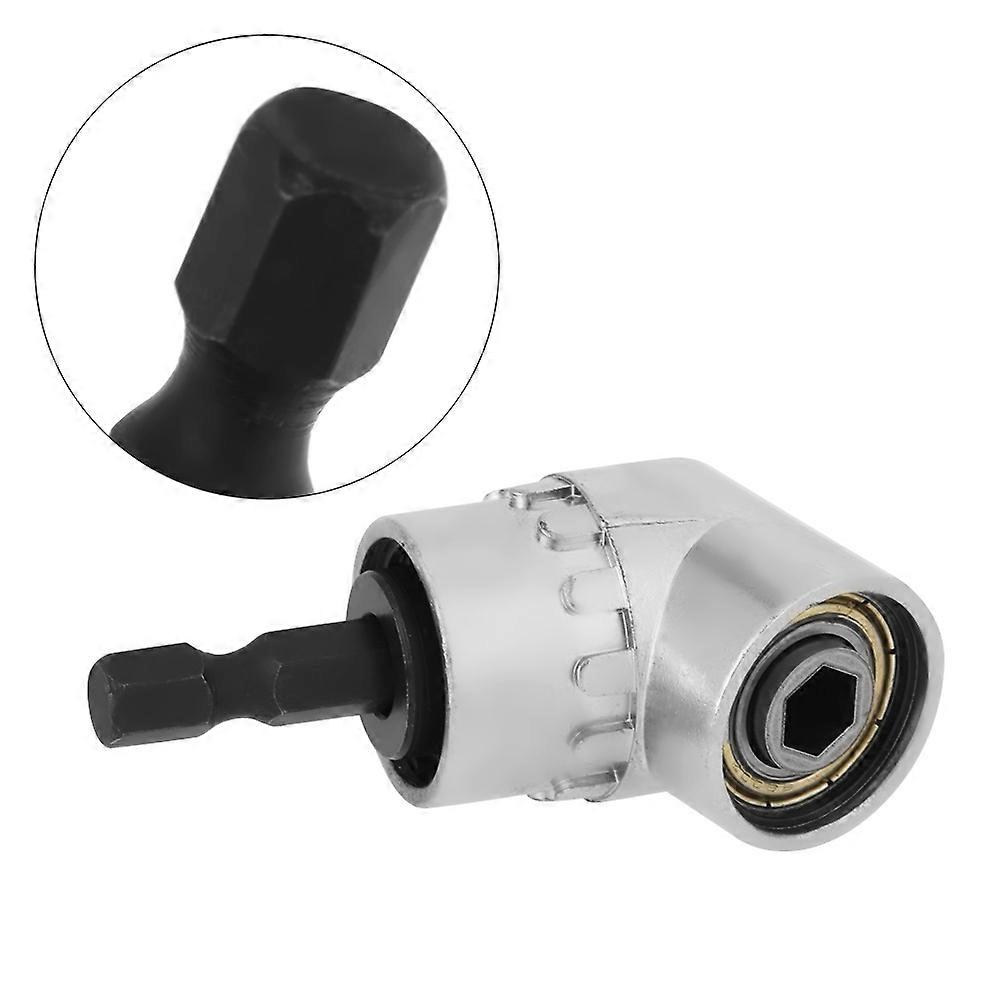105 Degree Adjustable Screwdriver Socket Holder Adapter for 1/4in Hex Extension Drill Bit