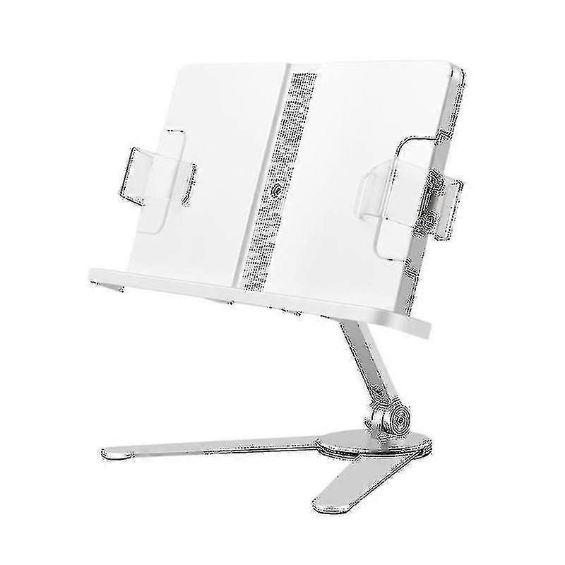 Scratch-resistant Adjustable Height and Angle Reading Stand for Books