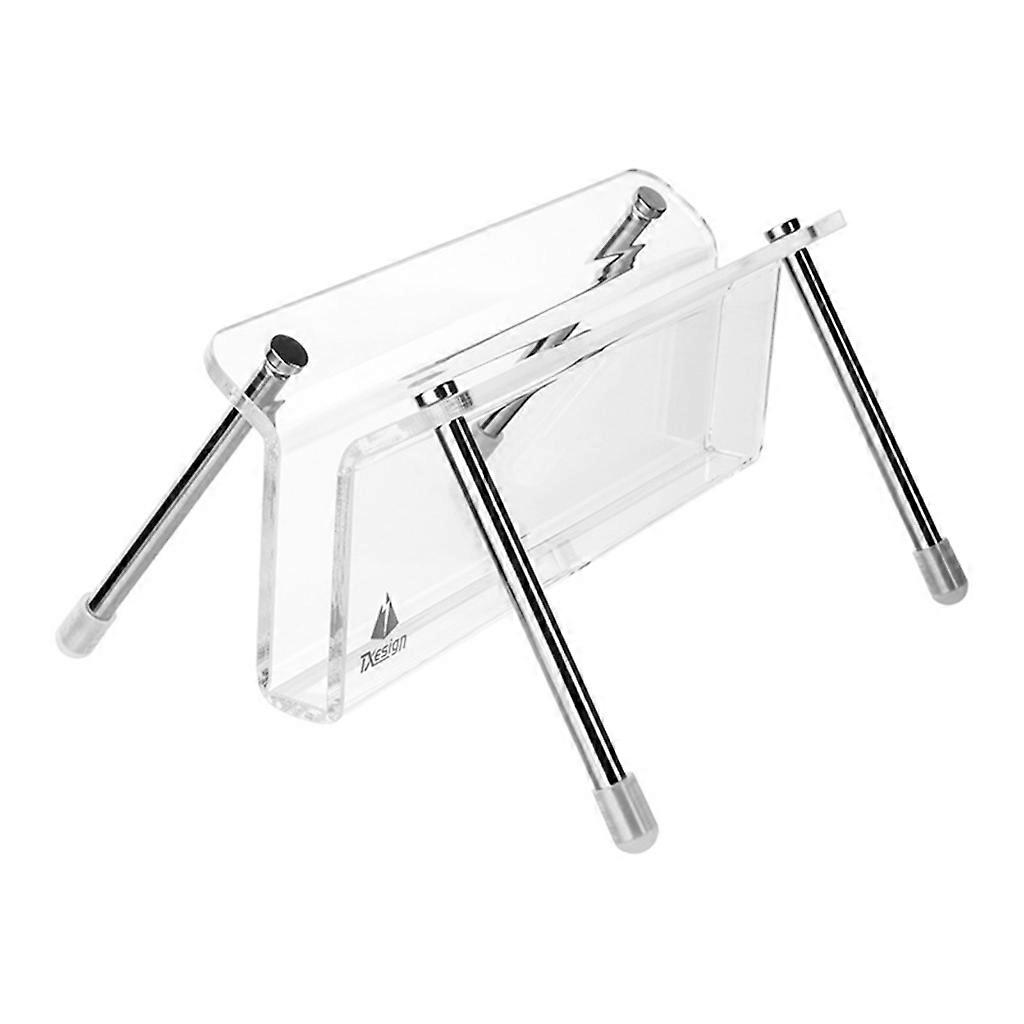 Clear Record Storage Racks Display Acrylic Stands for Music Enthusiasts