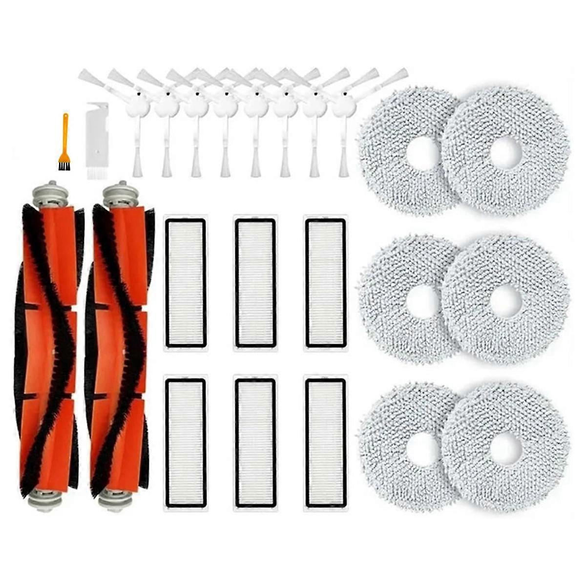 Main Side Brush Hepa Filter Mop Cloth Pads Spare Parts Accessories Replacement for Robot Vacuum S10