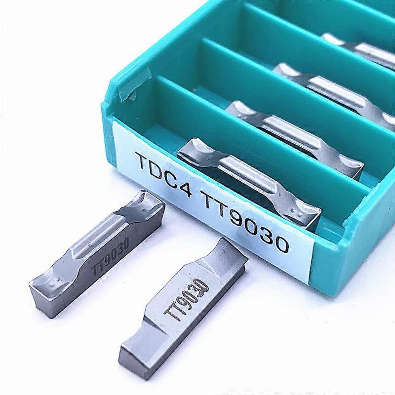 10PCS TDC4 TT9030 CNC Carbide Insert Grooving Carbide Inserts CNC Lathe Tool Turning Tool