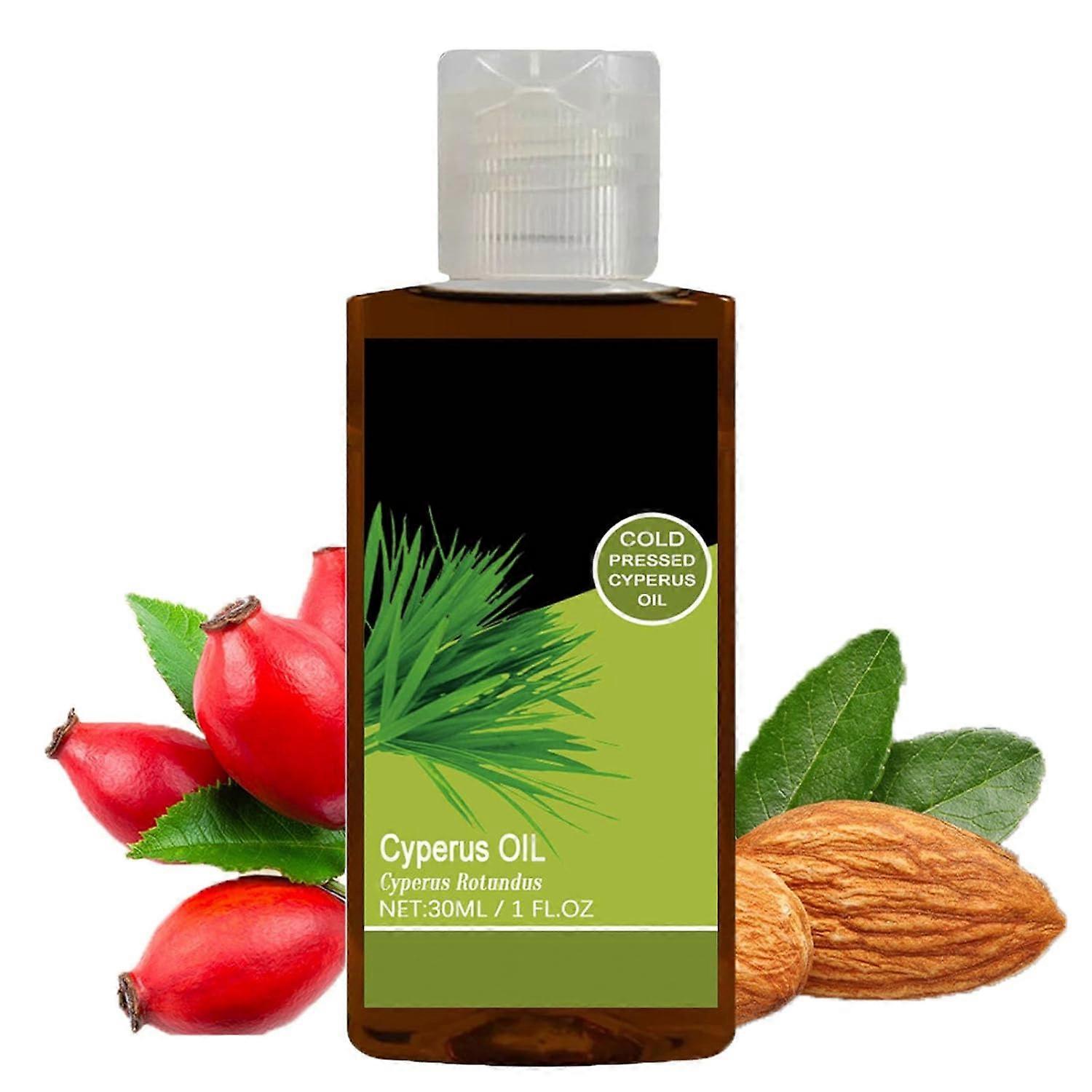 Cyperus Rotundus Oil Τοπικό, 100% φυσικό έλαιο χόρτου ξηρών καρπών, λάδι Cyperus Rotundus για αποτρίχωση, μειώνοντας την τριχοφυΐα του σώματος, ιδανικό για όλους τους τύπους δέρματος