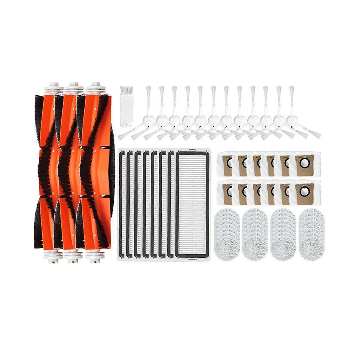 For L10S Ultra Omni Robot X10+ Parts Main Side Brush Dust Bag HEPA Filter Robot Vacuum Cleaner Acce