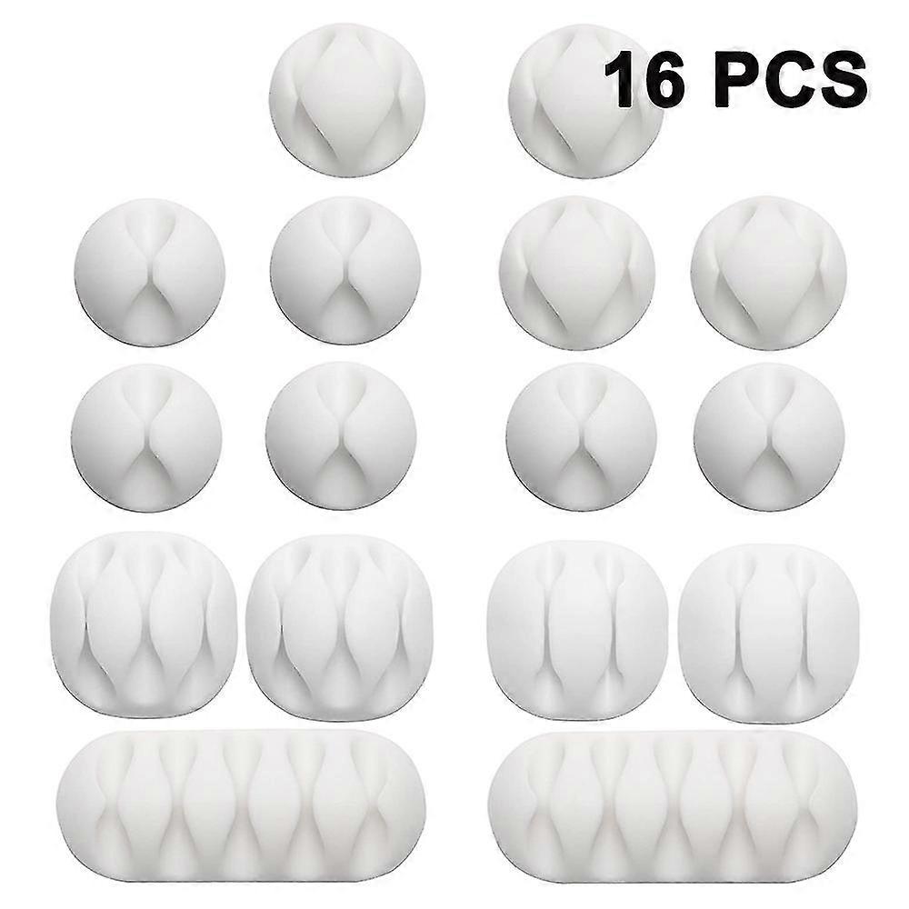 16 Pack Cable Clips Wire Management For Your Wires,computer