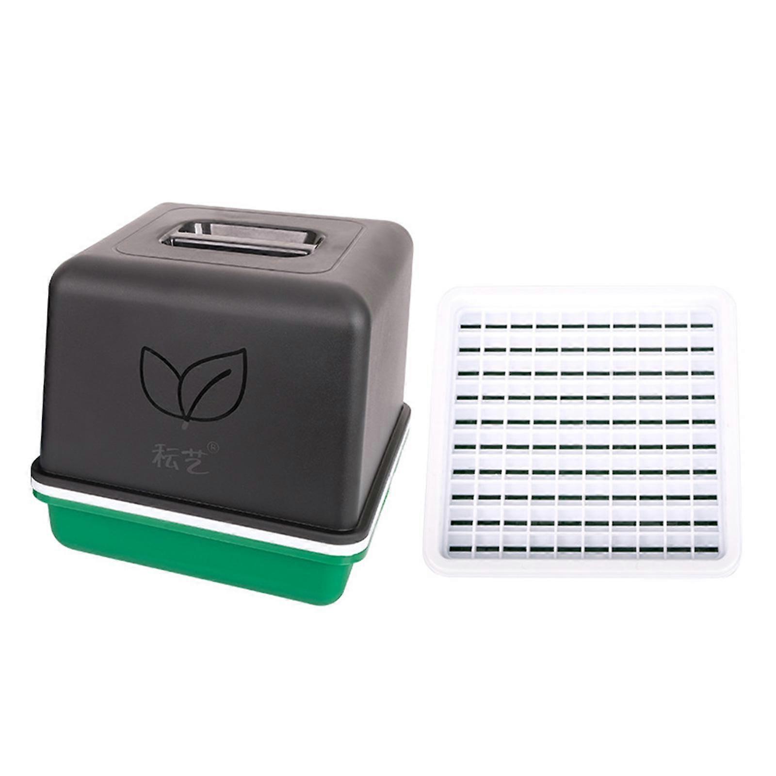 صينية تنبت مع غطاء وعاء زراعة PP متعدد الوظائف للمطبخ المنزل لوحة الفول السوداني الداخلية