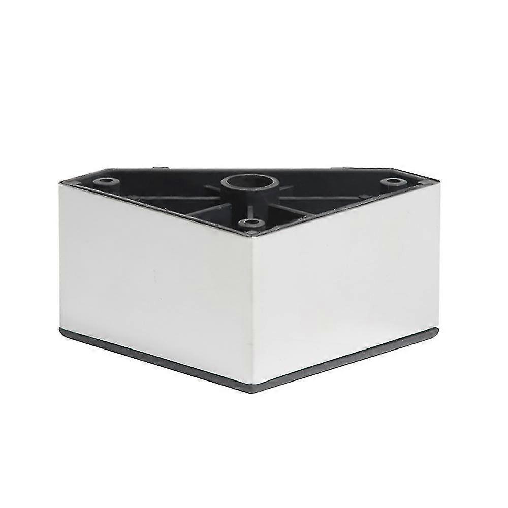 Krom plastrutor Möbelben 5 cm (4 stycken)