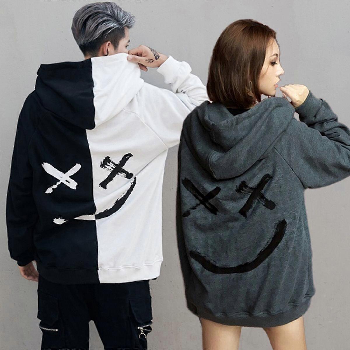 الرجال هوديي Techwear الهيب هوب طويلة الأكمام هوديي تجريب عارضة