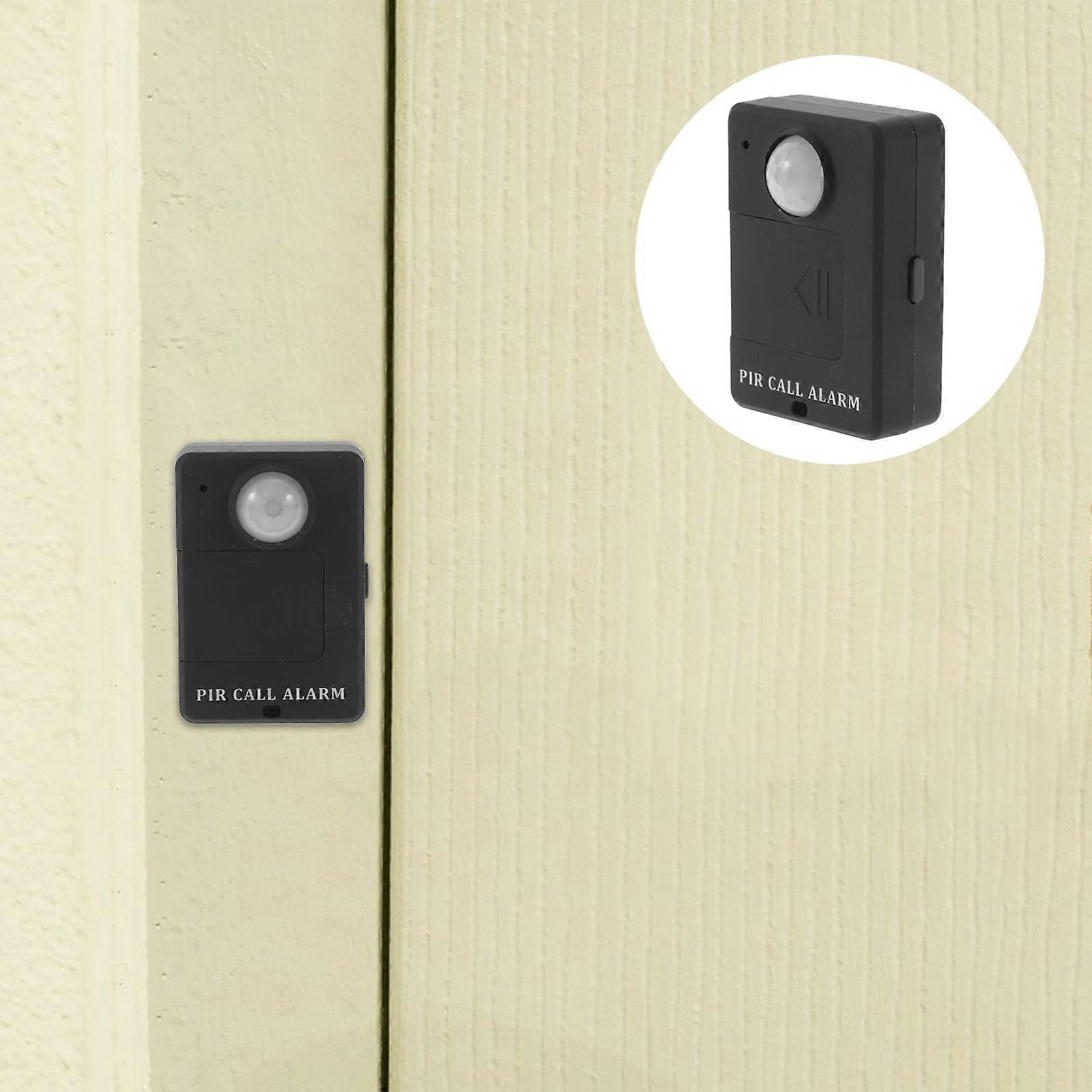 Sensor Wireless GSM High Security Alarm with EU Plug for Store Warehouse Factory (Black)