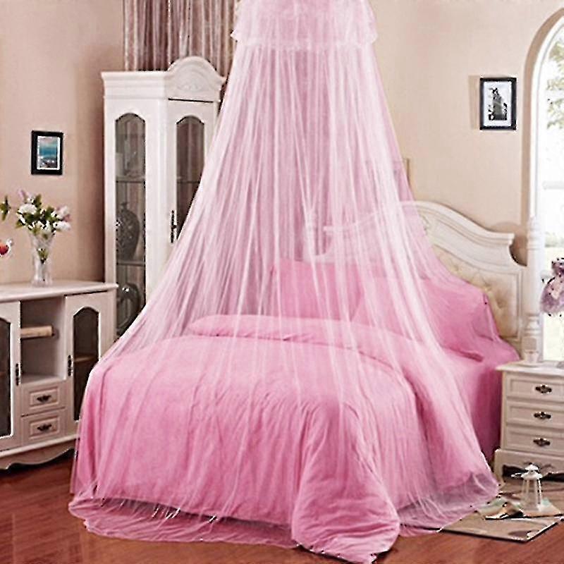 Elegant Lace Insect Bed Canopy Netting Curtain Round Dome Mosquito Net Bedding