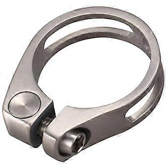 Titanium legering zadelpen klem 31.8mm fiets zadel buis klem holle zitbuis klem voor 27.2mm Se