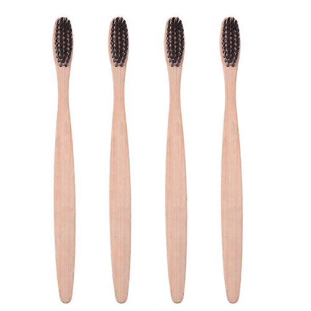 Bamboo Charcoal Infused Toothbrush 4pc