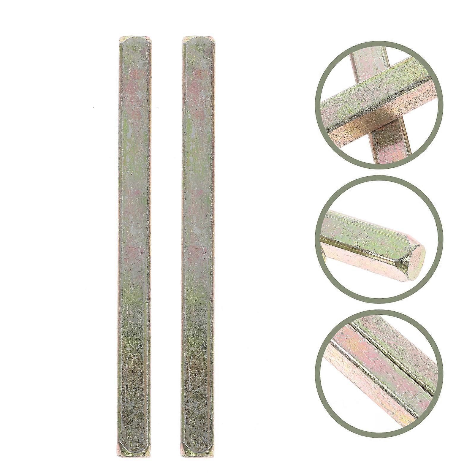 2 قطع مقبض الباب القديم استبدال باب المغزل بار 100 مم المغزل المربع العتيقة