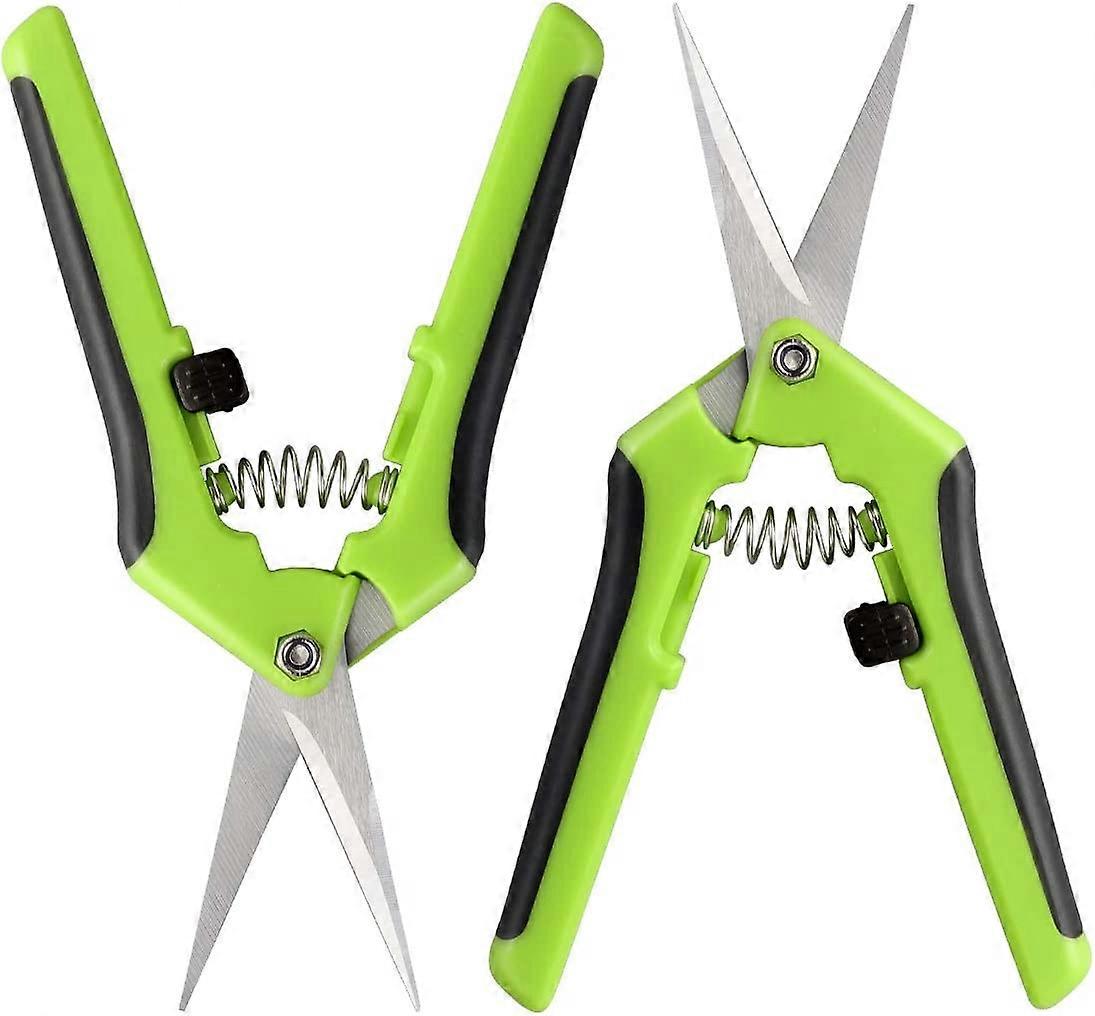 2pcs Hand Secateurs Branch Scissors Plastic Plant Scissors Tool for Flower Tree