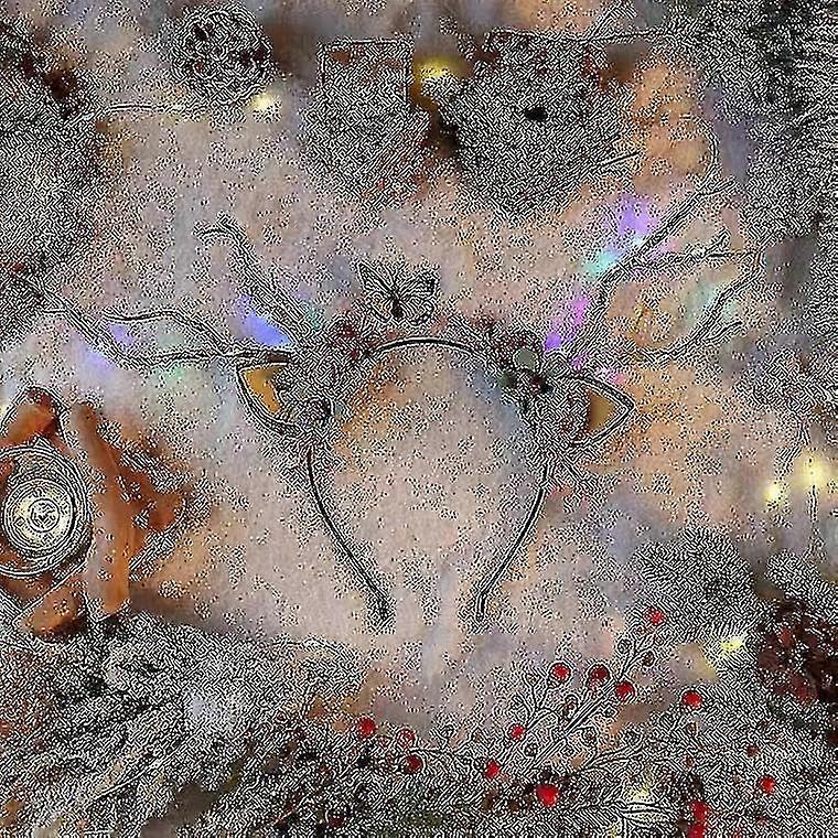 Light-up Reindeer Headbands With Led,  Headbands For  Supplies