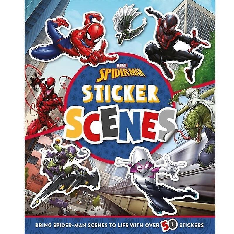 Marvel Spider-Man Aufkleber Szenen 