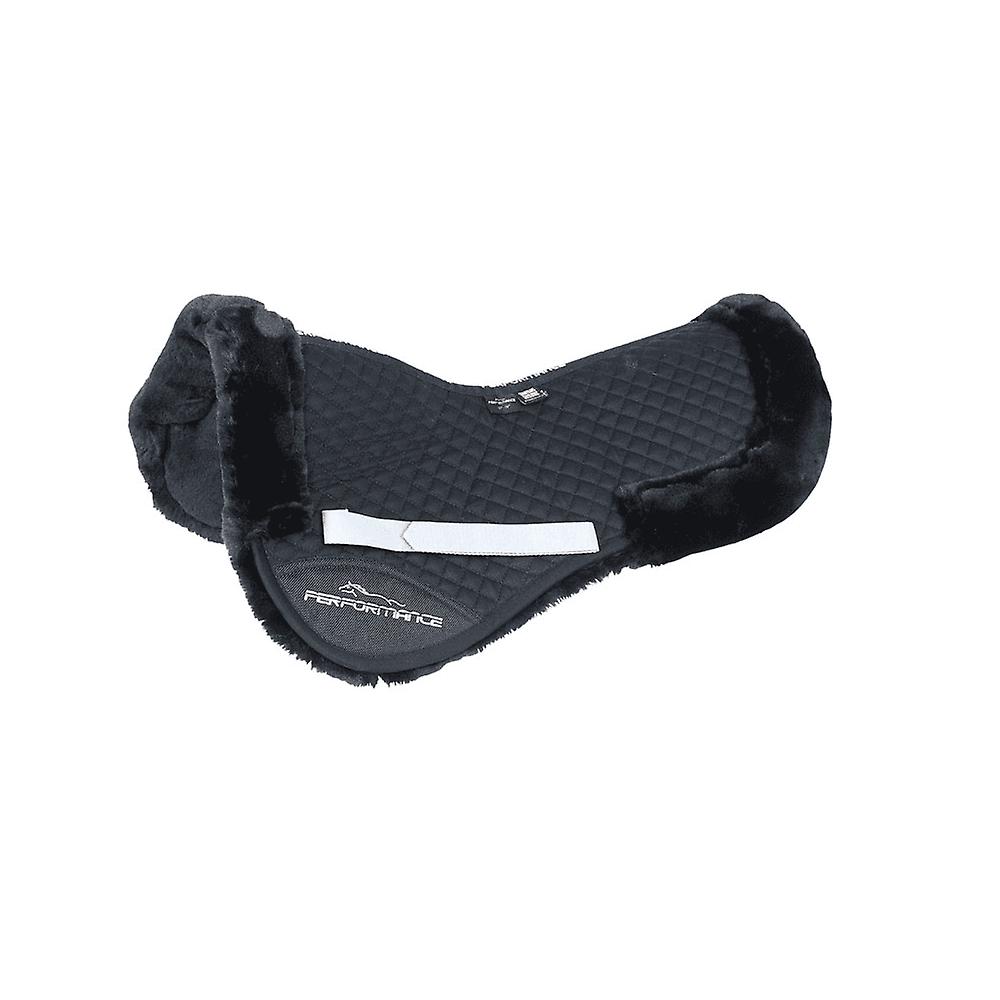 Shires Arma Fully Lined Half Pad - Black