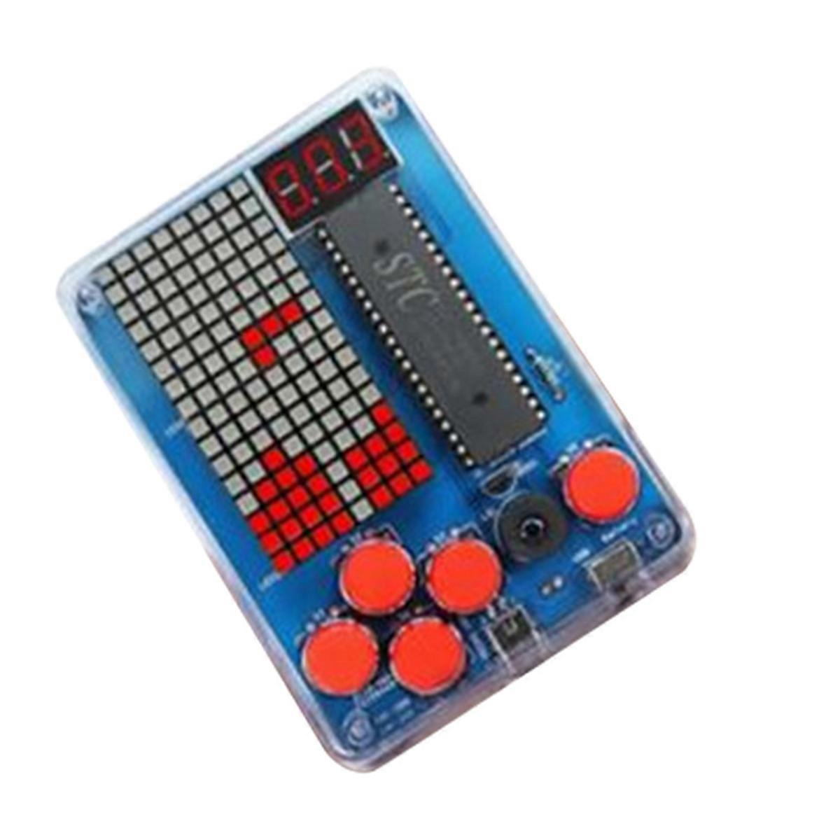 Game Console Production Kit DIY 51 Single-Chip Children Soldering Electronic Machine Game Set Color