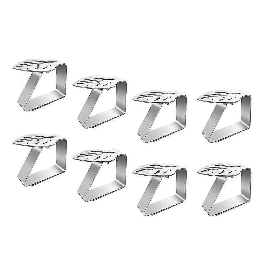 8 Pack Tablecloth Clips Picnic Table Clips,leaf Table Cloth Cover ,table Cloth Holders For Picnics
