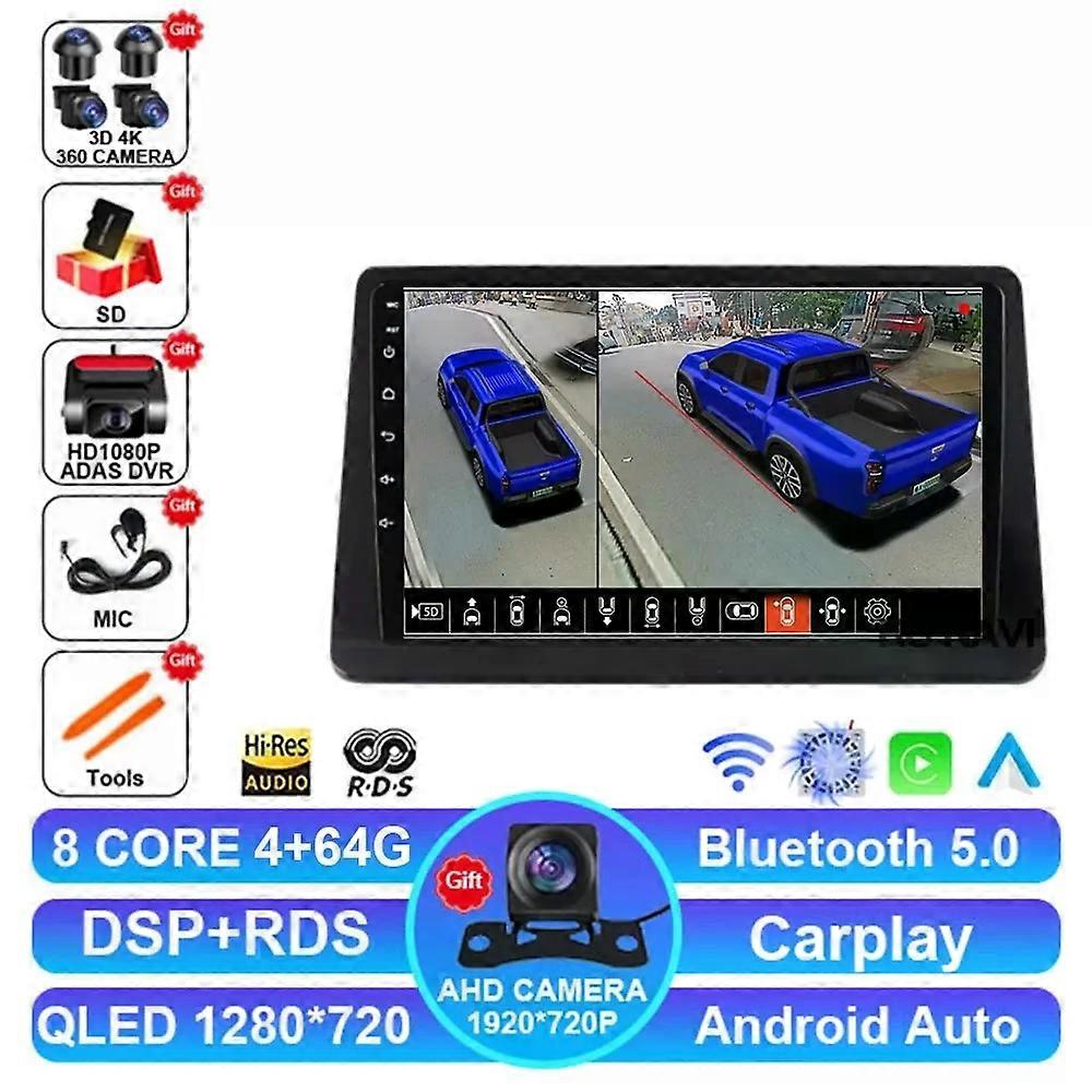 Android 14 Car Radio For Mitsubishi Pajero Gen2 2002 - 2014 Stereo Multimedia 4g Lte 2din Viedo Player 2 Din Dsp 5g Wifi Dvd Gps