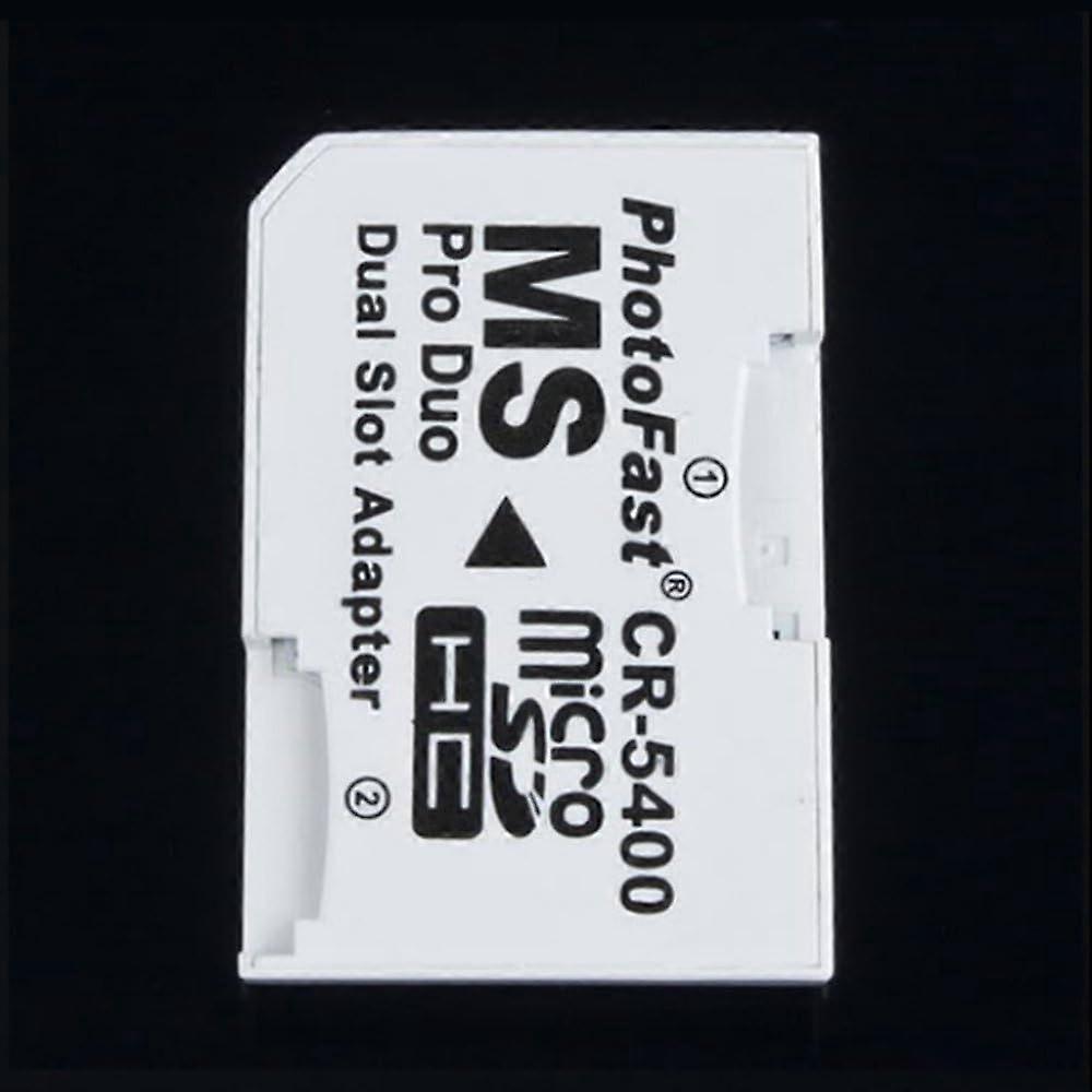 SBSGV Micro SD TF to Memory Stick MS Pro Duo for PSP 1000/2000 / 3000 Card Dual 2 Slot Adapter Converter CR-5400 CR5400,3 pcs