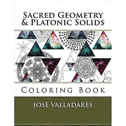 Sacred Geometry & Platonic Solids Coloring Book