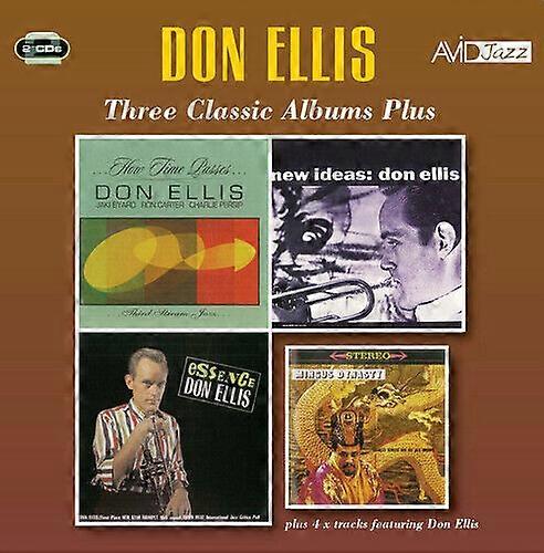 Don Ellis Three Classic Albums Plus CD 2 discs (2018) NEW