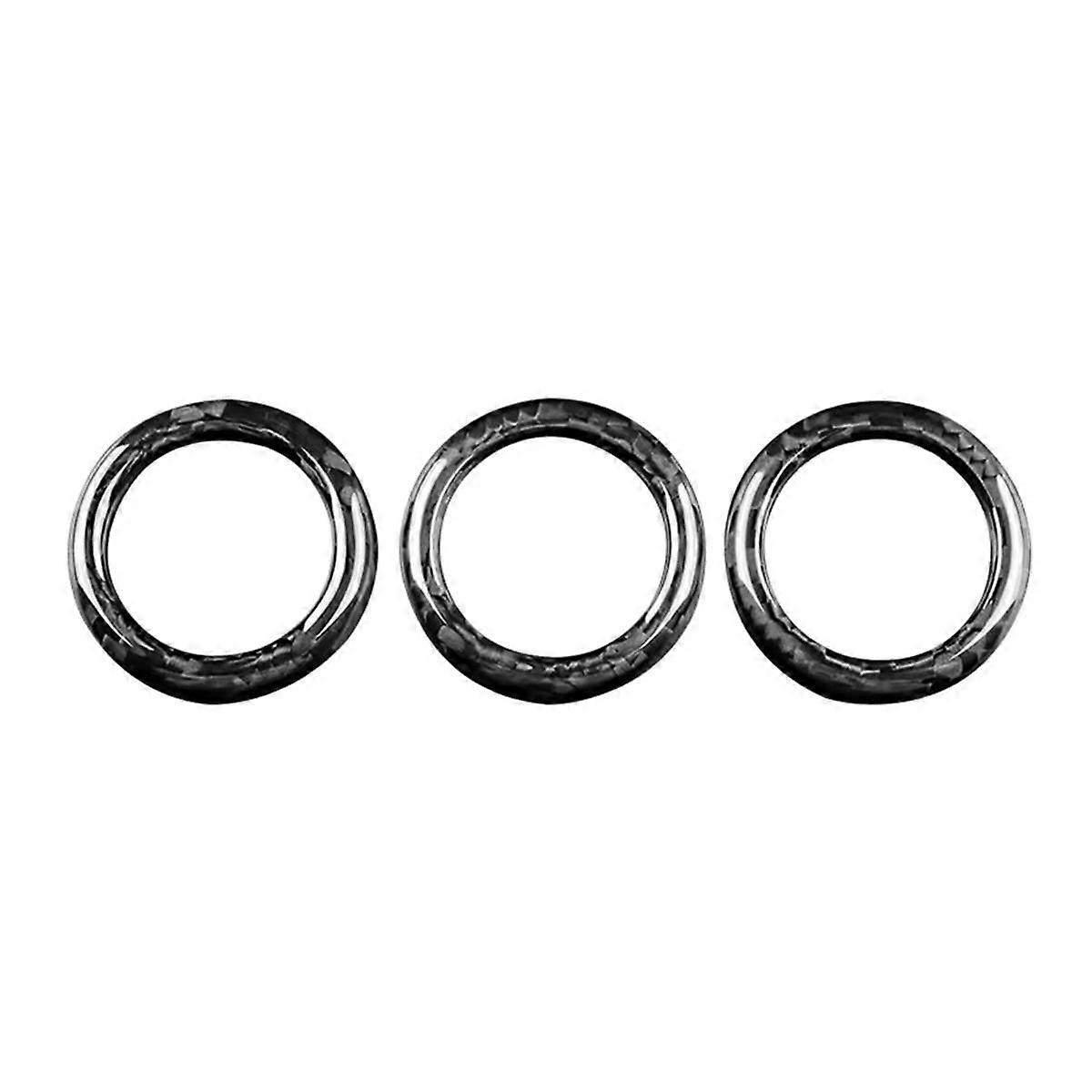 Echte harte Kohlefaser-Auto-Turbo-Ring-Aufkleberabdeckung für 2008-2023 595 2012-2023