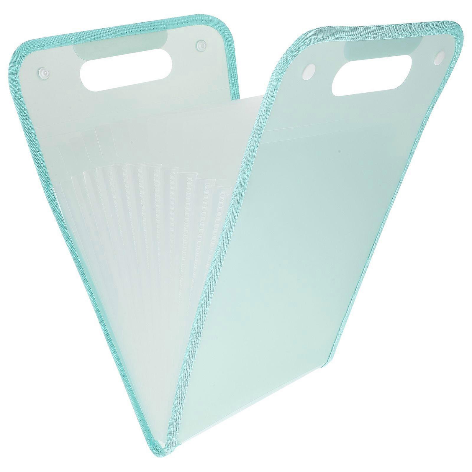 Expanding File Folder Paper File Bag Portable File Folder Large Capacity File Box